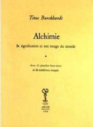 L'Alchimie par Titus Burckhardt