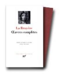 Oeuvres compltes par Jean de La Bruyre