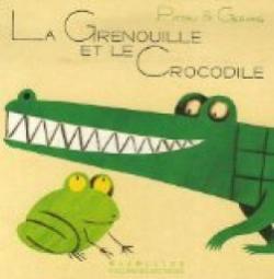 La grenouille et le crocodile par Francesco Pittau