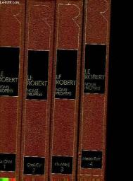 Le Grand Robert des noms propres : Dictionnaire universel alphabtique et analogique par Dictionnaires Le Robert