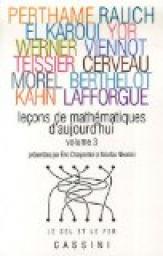 Leons de mathmatiques d'aujourd'hui : Volume 3 par Benot Perthame