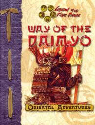 Legend of the five rings, second edition, Oriental adventures : Way of the daimyo par  Legend of the Five Rings