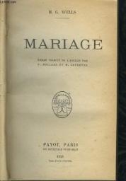 Mariage par H.G. Wells