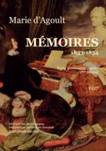 Mmoires 1833-1854 par Marie d Agoult