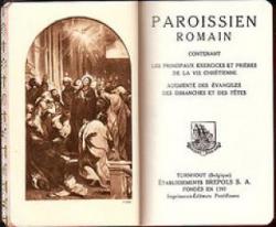 Paroissien romain par Editions Brepols