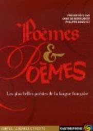 Pomes et pomes : Les plus belles posies de la langue franaise par Anne de Berranger