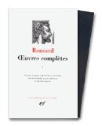 Oeuvres compltes, tome 1 par Pierre de Ronsard