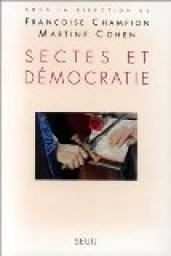 Sectes et dmocratie par Franoise Champion