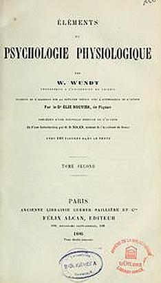 lments de psychologie physiologique vol. 1 par Wilhelm Max Wundt