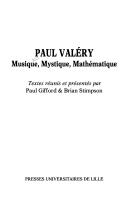 Musique, Mystique, Mathmatique par Paul Valry