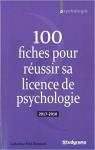 100 Fiches pour Russir Sa Licence de Psychologie par Studyrama
