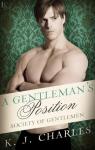 A Society of gentlemen, tome 3 : A Gentleman's Position par Charles