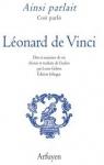 Ainsi parlait Lonard de Vinci par de Vinci