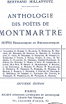 Anthologie des potes de Montmartre : Notes biographiques et bibliographiques par Millanvoye