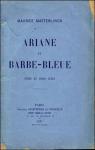 Ariane et Barbe-Bleue par Maeterlinck