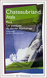 Atala - Ren - Les Aventures du dernier Abencrage par Chateaubriand