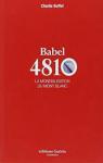 Babel 4810  la Mondialisation du Mont Blanc par Buffet