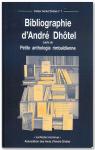Cahier Andr Dhtel n07 - Bibliographie d'Andr Dhtel - Petite anthologie rimbaldienne par Dhtel