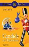 Candide ou l'Optimisme - Bibliolycee par Voltaire