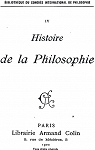 Bibliothque du Congrs international de philosophie Vol. 4 : Histoire de la Philosophie par International Congress of Philosophy