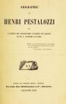 Biographie de Henri Pestalozzi par Chavannes