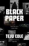 Black Paper par Cole