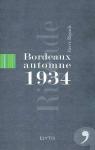 Bordeaux, automne 1934 par Rigeade