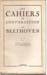 Cahiers de conversation de Beethoven par Beethoven