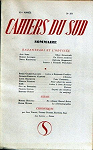 Cahiers du Sud N377 Kazantzaki et l'Odysse par Les Cahiers du Sud