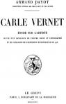 Carle Vernet -  tude sur l'Artiste  par Dayot