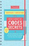 Carnet de codes secrets Mmoniak 2019 par Editions 365