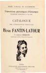 Catalogue des lithographies originales de Henri Fantin-Latour par Bndite