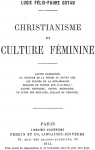 Christianisme et culture fminine par Flix-Faure-Goyau