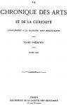 Chronique des Arts et de La Curiosit 1863 par Beaux-Arts