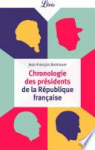 Chronologie des prsidents de la Rpublique franaise par Bonhoure