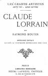 Claude Lorrain - Les Grands Artistes par Bouyer