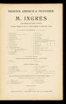 Collection de 120 dessins, croquis et peintures de M. Ingres 2e srie par Gateaux