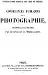 Confrences publiques sur la photographie thorique et technique: 1891-1900 par Londe