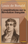 Considration sur la rvolution franaise par Bonald