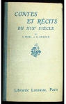 Contes et recits du XIXeme siecle par Weil
