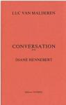 Conversation avec Diane Hennebert par Van Malderen