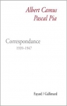 Correspondance (1939-1947) : Albert Camus Pascal Pia par Ajchenbaum