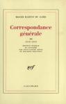 Correspondance gnrale, tome 3 : 1919-1925 par Martin du Gard