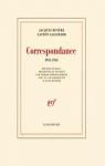 Correspondance par Gallimard