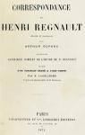 Correspondance de Henri Regnault par Regnault