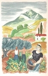 Croquis de Provence : Bois en couleurs de Paul Welsch par Suars