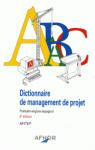 Dictionnaire de management de projet par Afitep