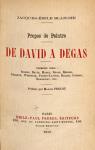 De David  Degas par Blanche