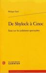 De Shylock  Cinoc : Essai sur les judasmes apocryphes par Zard