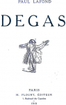 Degas, tome 1 par Lafond
